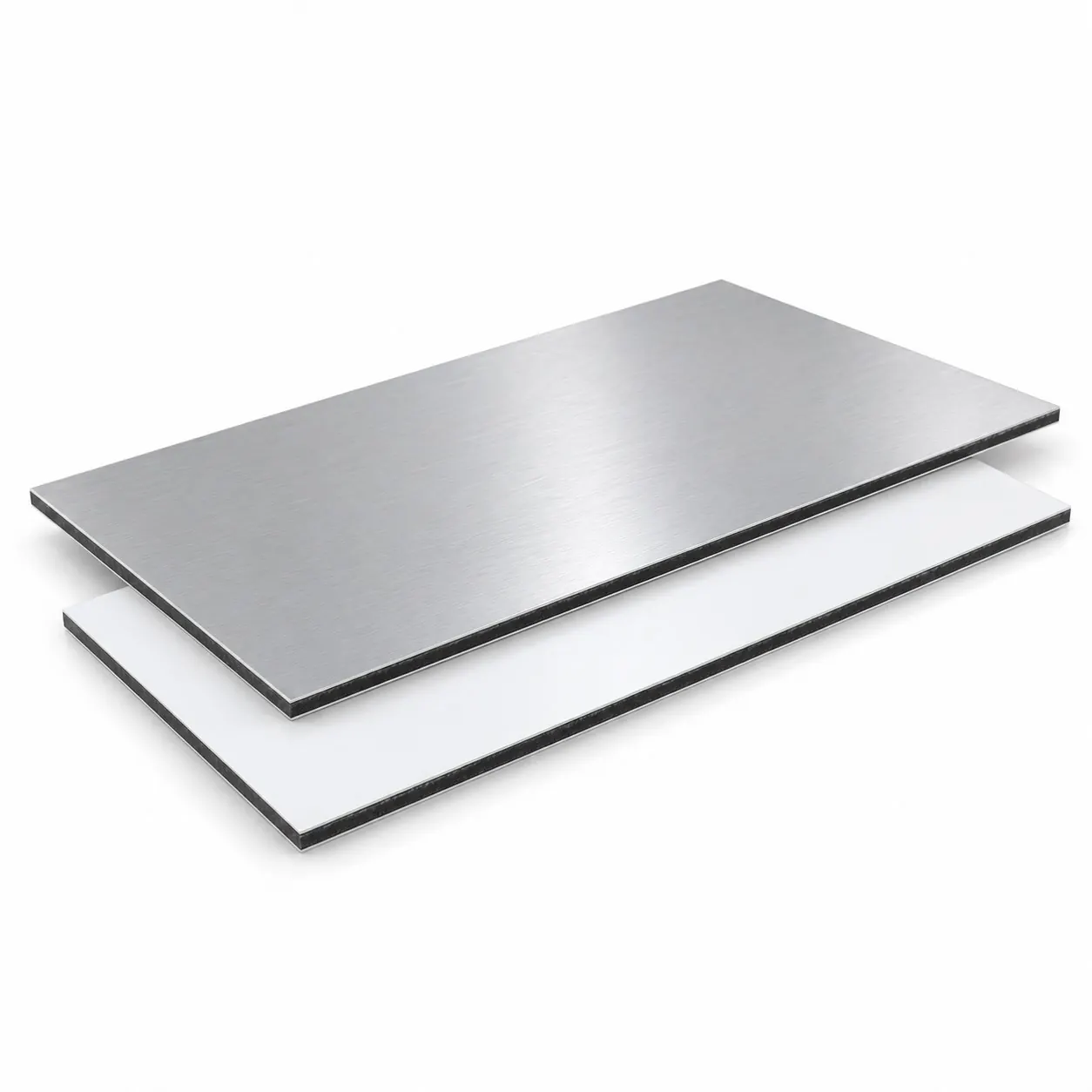Silver / White ACM Panels