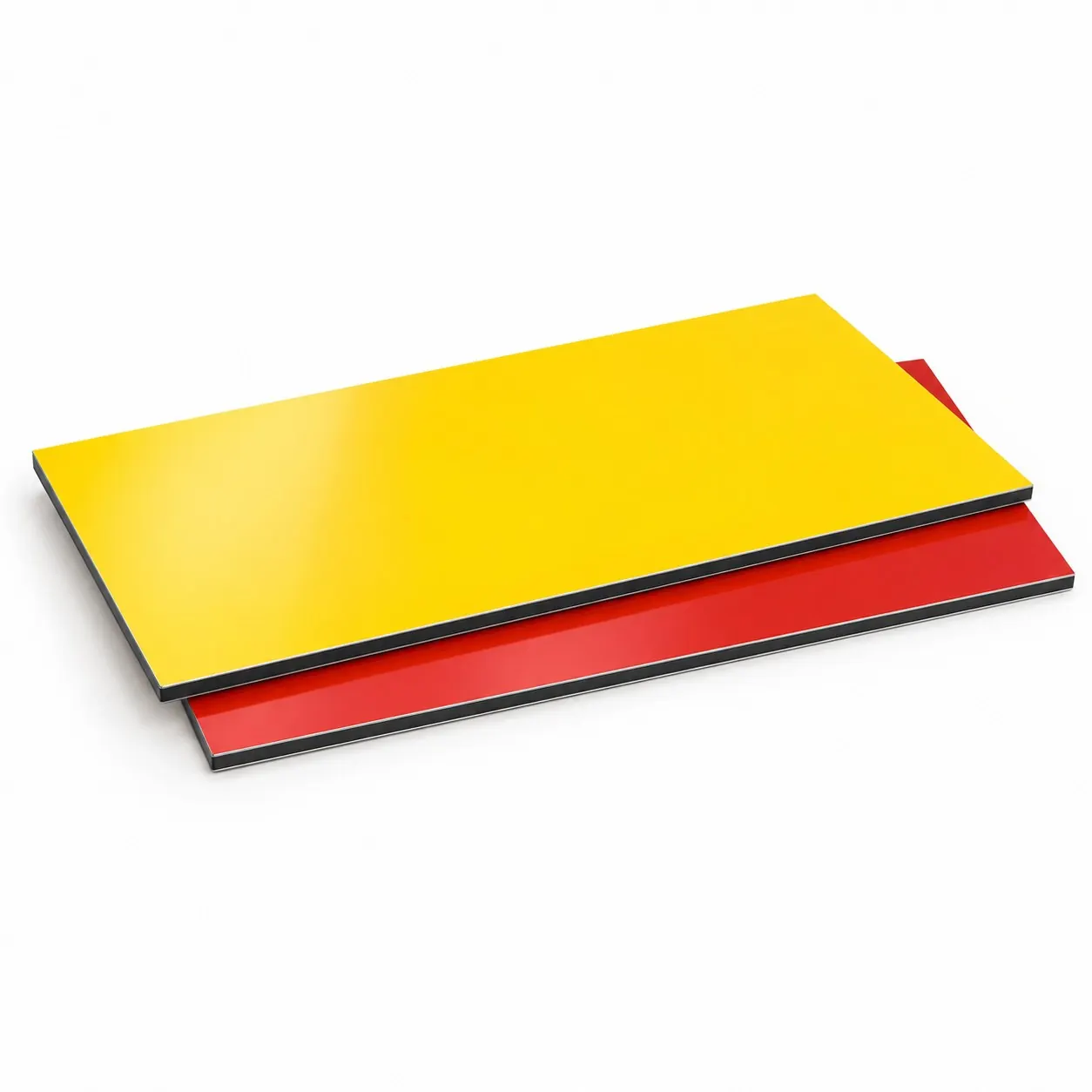 Yellow / Red ACM Panels