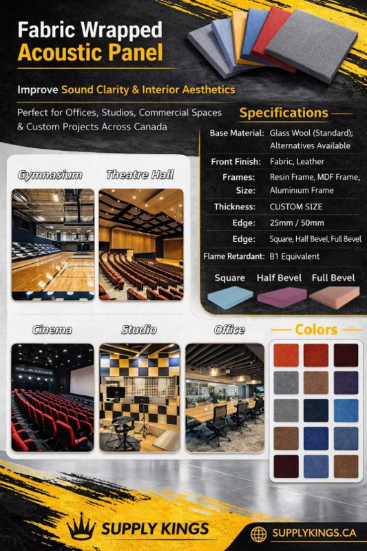 Cover of Acoustic panels