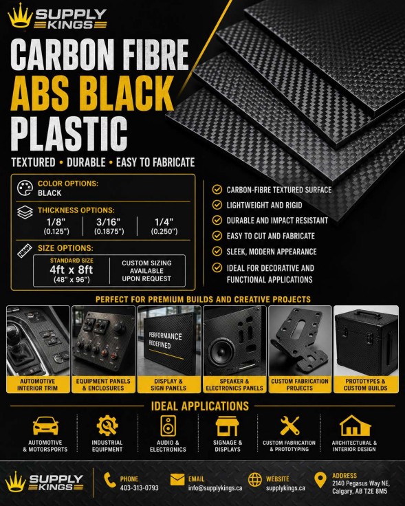 Cover of Carbon fibre ABS