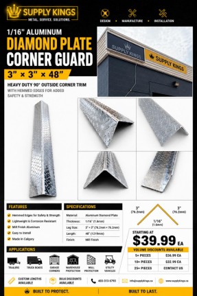 Cover of Diamond plate corner guards