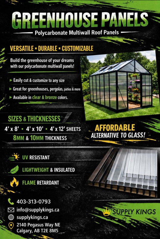 Cover of Greenhouse panels