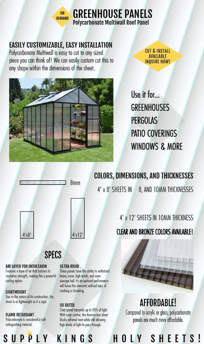 Cover of Greenhouse panels