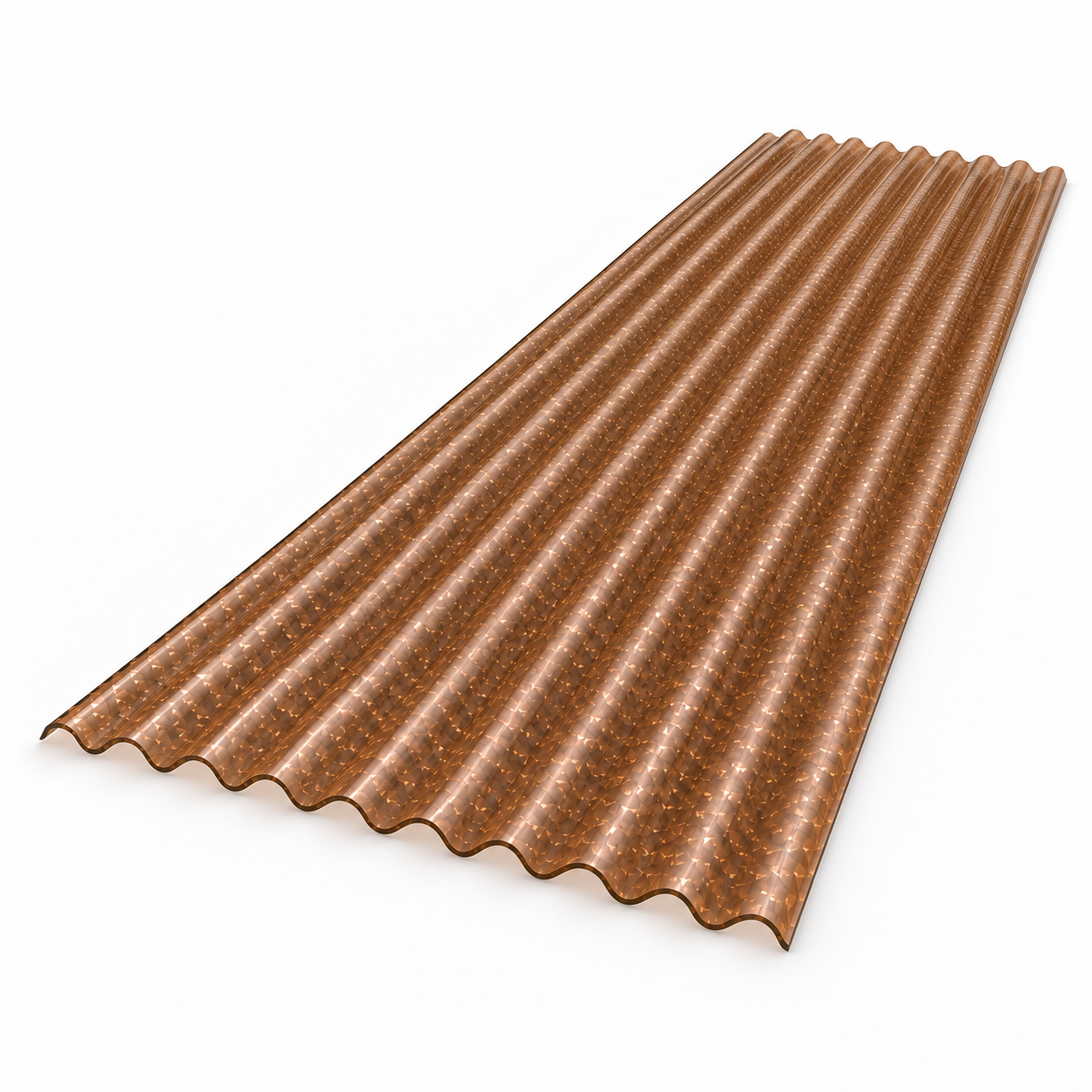 High Impact Wave Acrylic — Prismatic Bronze