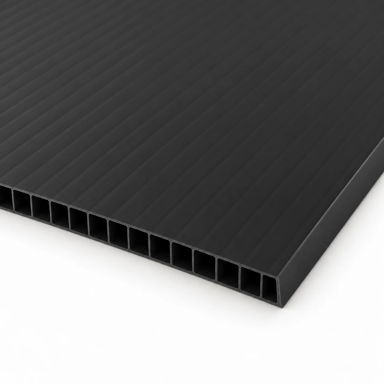 Coroplast Corrugated Plastic — Black