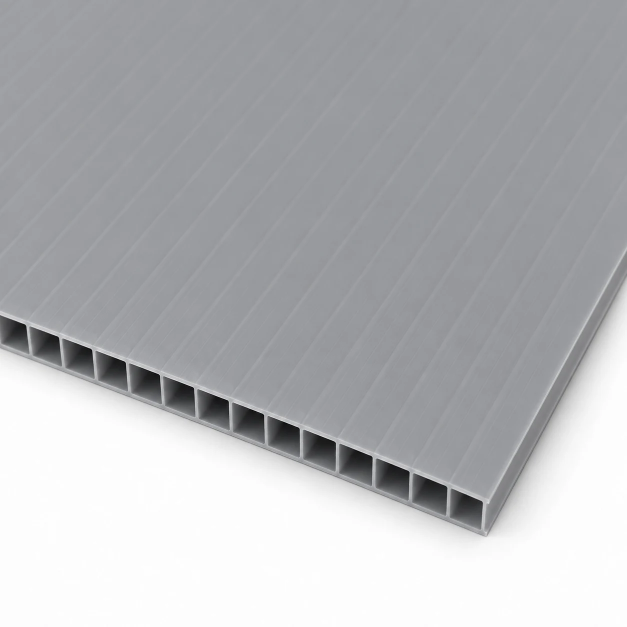 Coroplast Corrugated Plastic — Grey