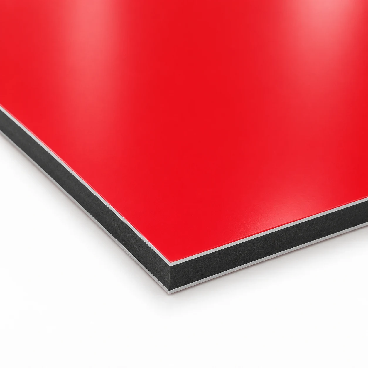 Red ACM Panels