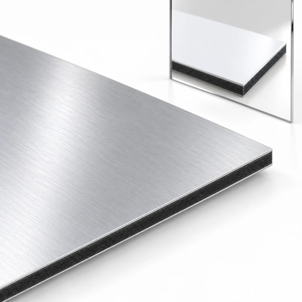 Silver / White ACM Panels