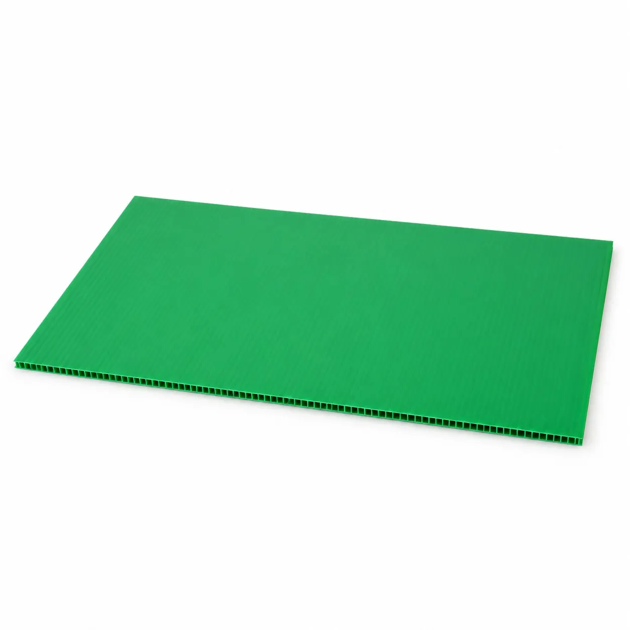 Coroplast Corrugated Plastic — Green