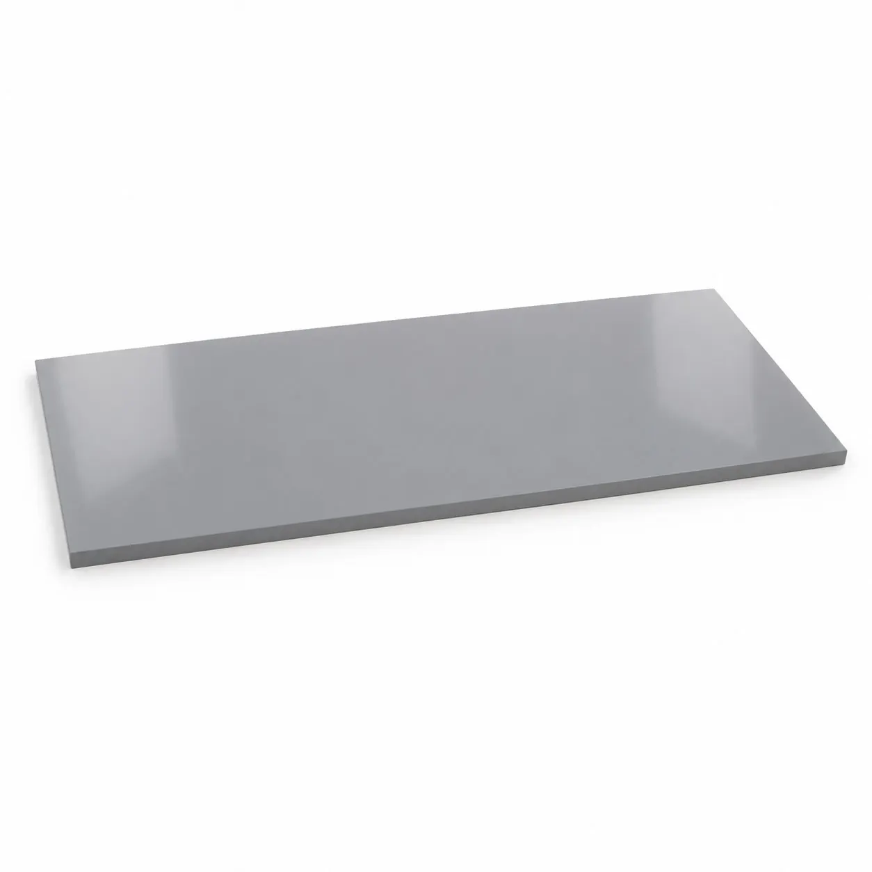 Grey HDPE Puck Board Sheet - 4 x 8 ft