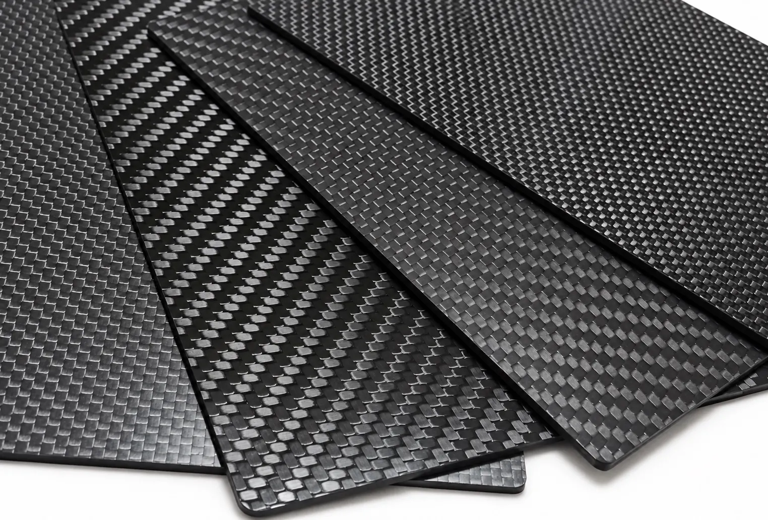 Carbon-fibre-look ABS — black