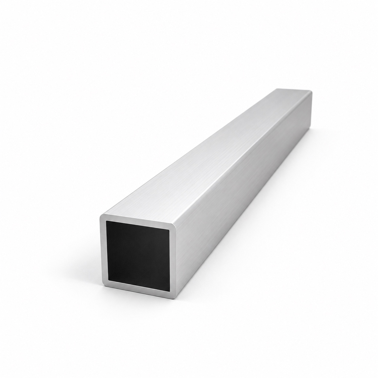 Aluminum Square Tube — 1½ in OD × .125 Wall