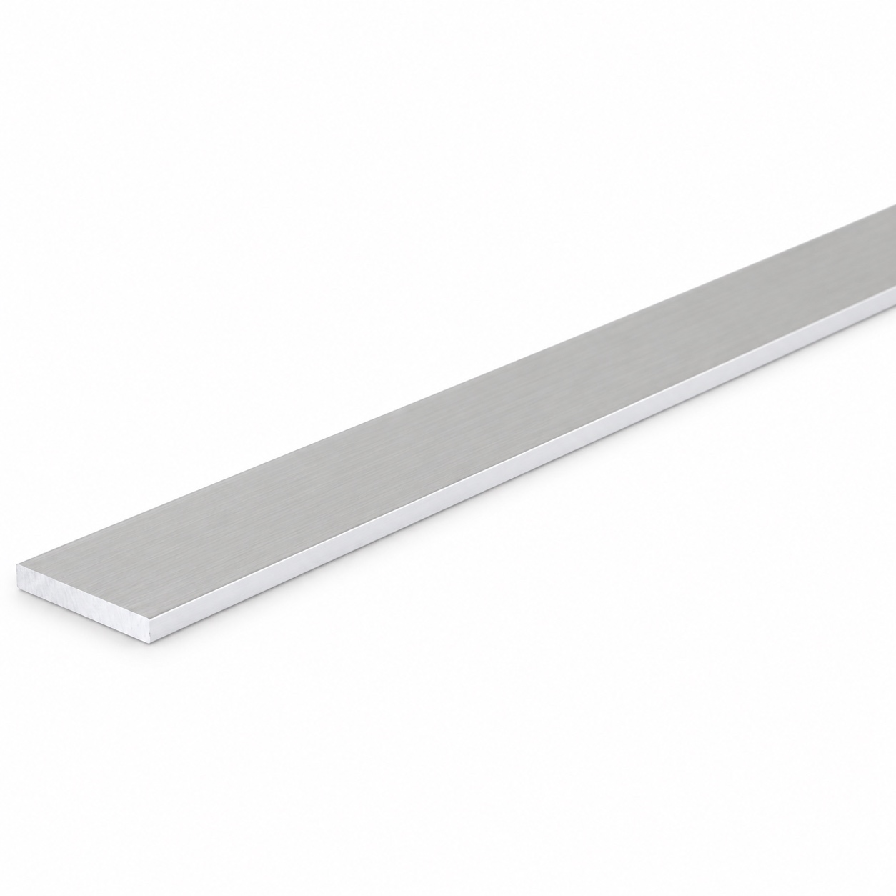 Aluminum Flat Bar — ⅛ in × 1 in