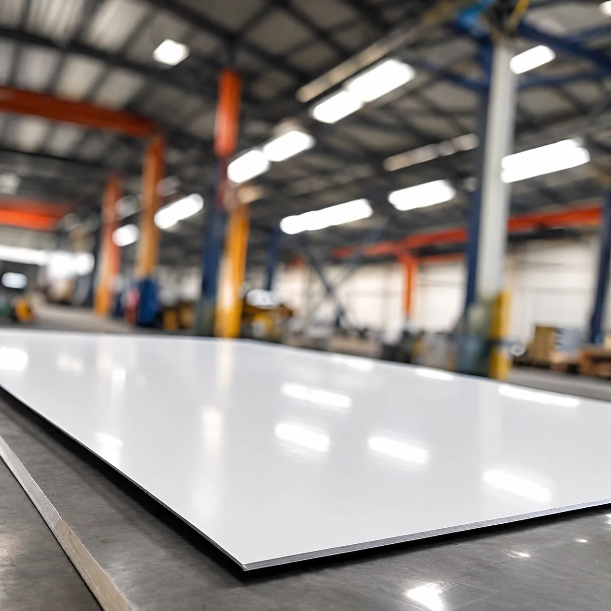 White Aluminum Sheets