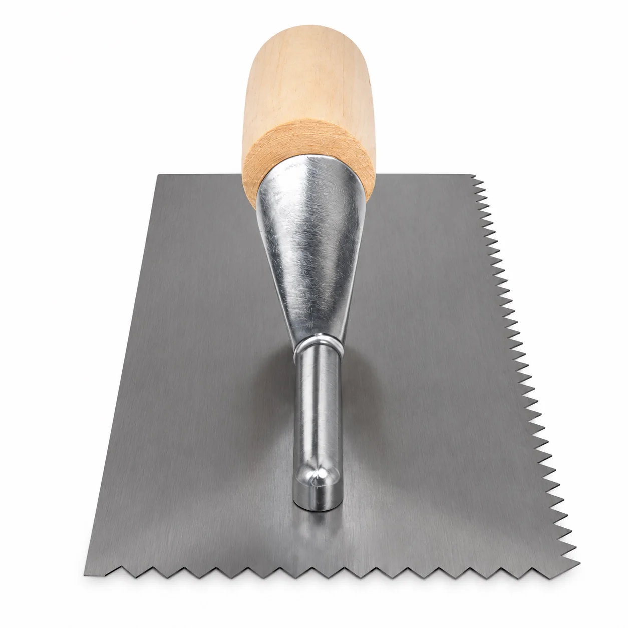 ¼ in × 3/16 in V-Notch Trowel